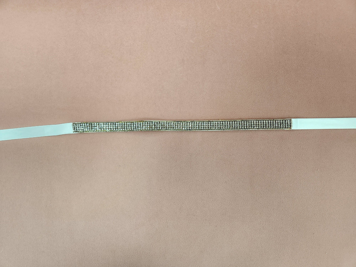 Skinny Rhinestone Belt