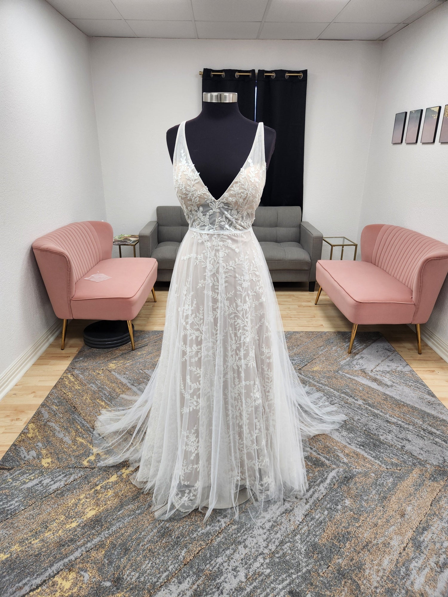 slim a line wedding dress KissProm White Strapless Satin A-Line Dresses, Diamond White / 12 Masterful Craftsmanship Flare Wedding Slim Flowy Wedding