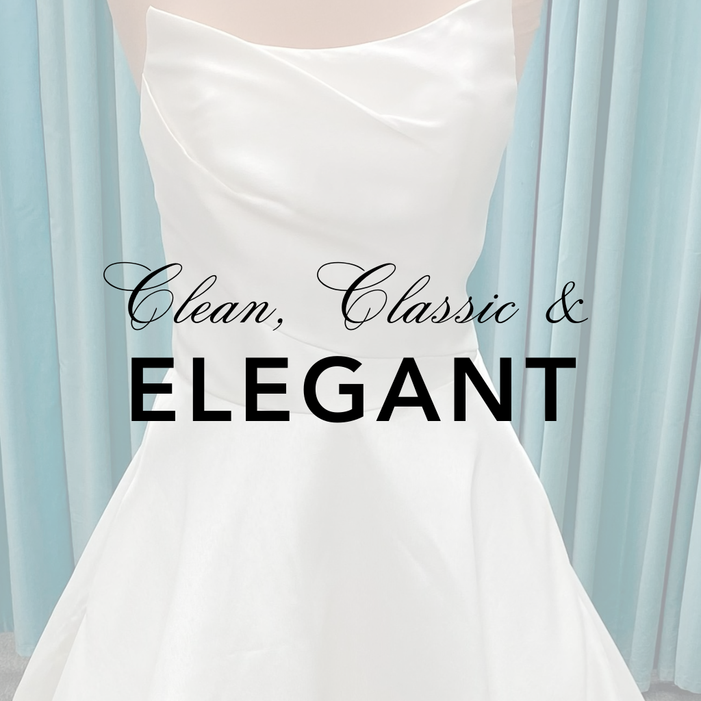 Wed Collection Clean, Classic and Elegant – Ready To Wed Bridal