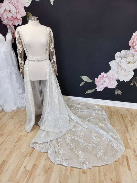 Ashley and Justin 11134  Lace  Coat Wedding Dress  Accessory