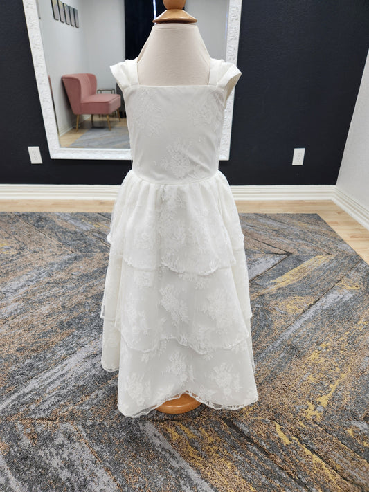 Full lace  Flowergirl Dress