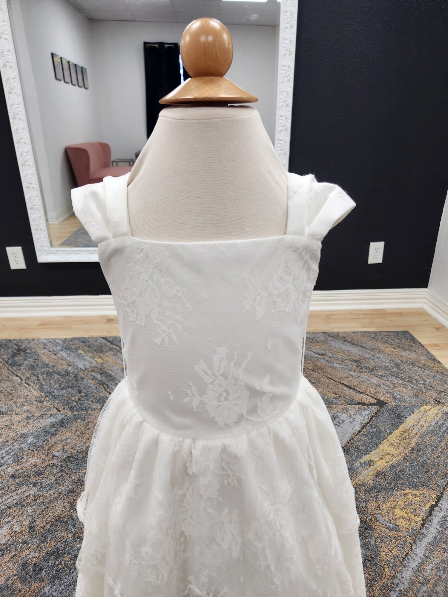 Full lace  Flowergirl Dress