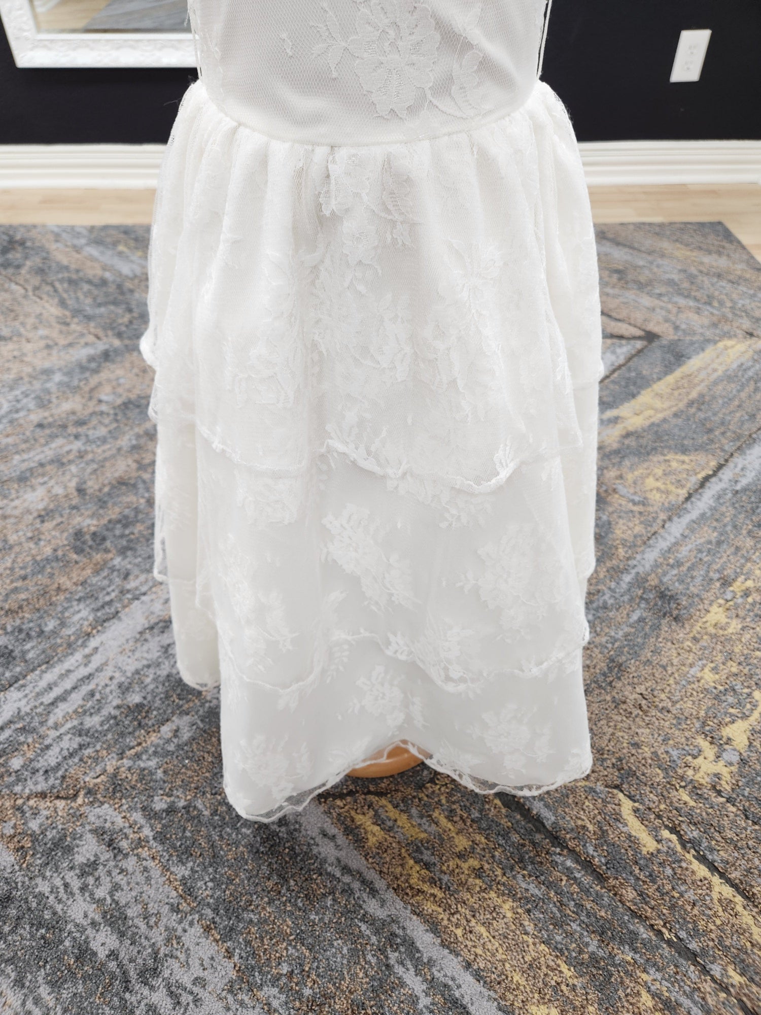 Full lace  Flowergirl Dress