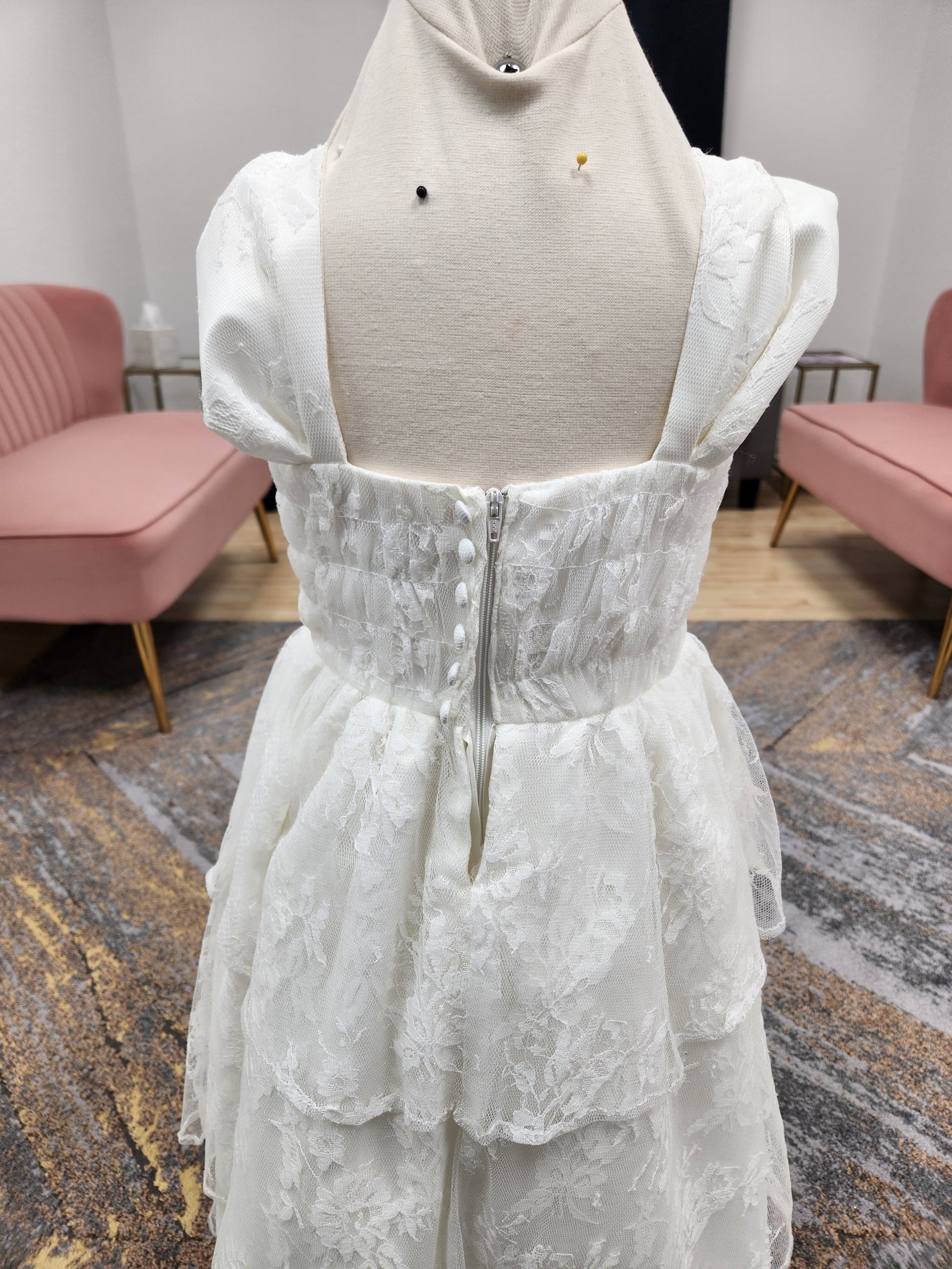 Full lace  Flowergirl Dress