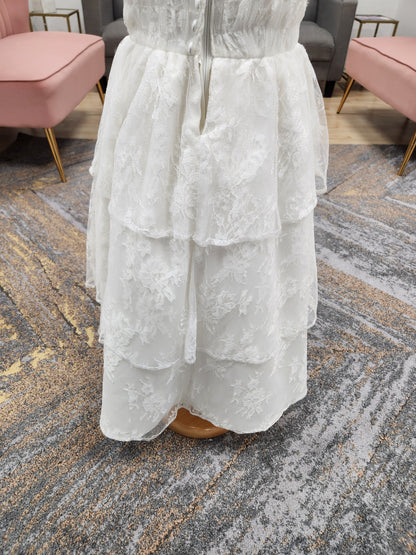 Full lace  Flowergirl Dress