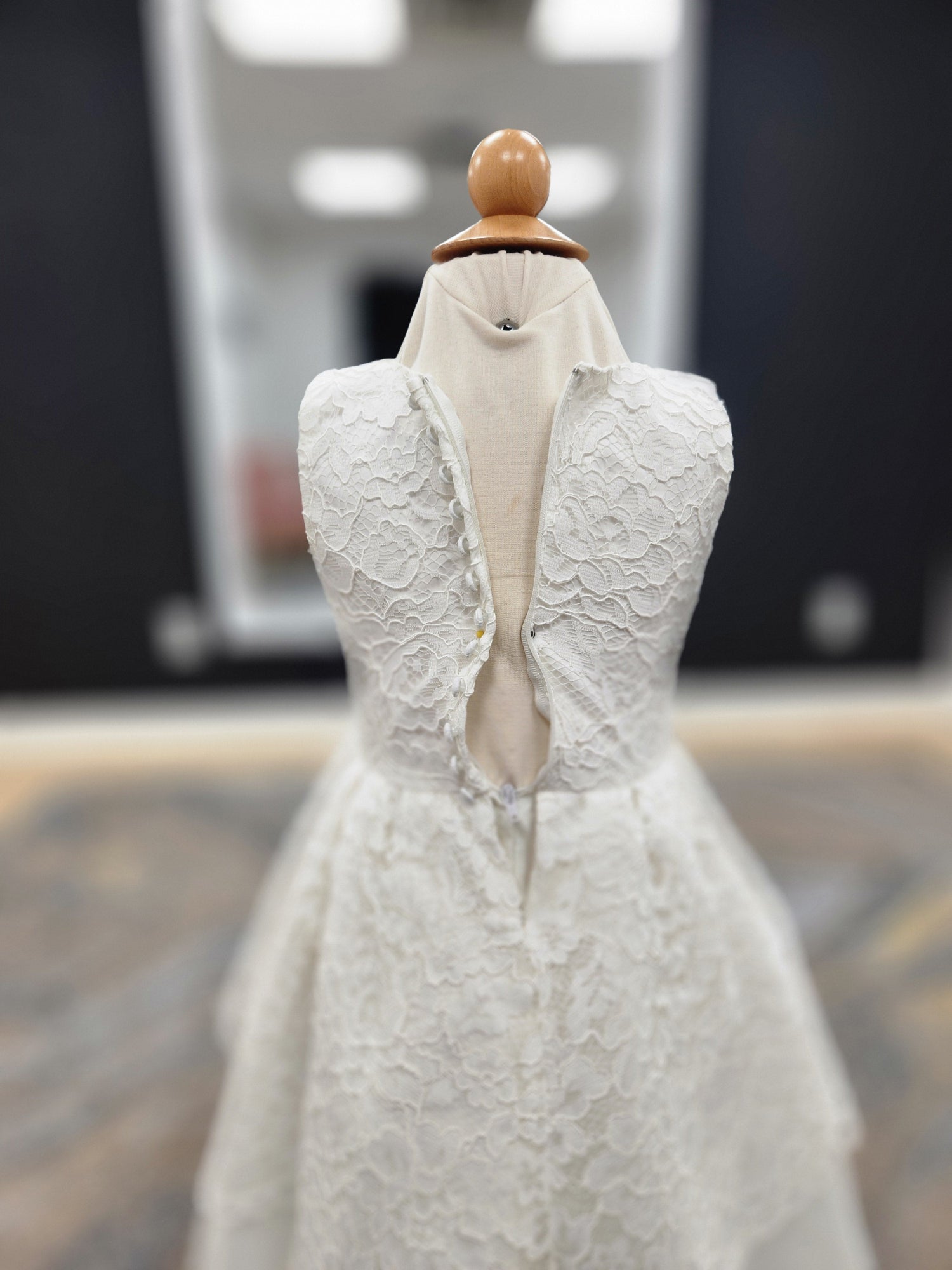 Layered Lace and Organza Flowergirl Dress