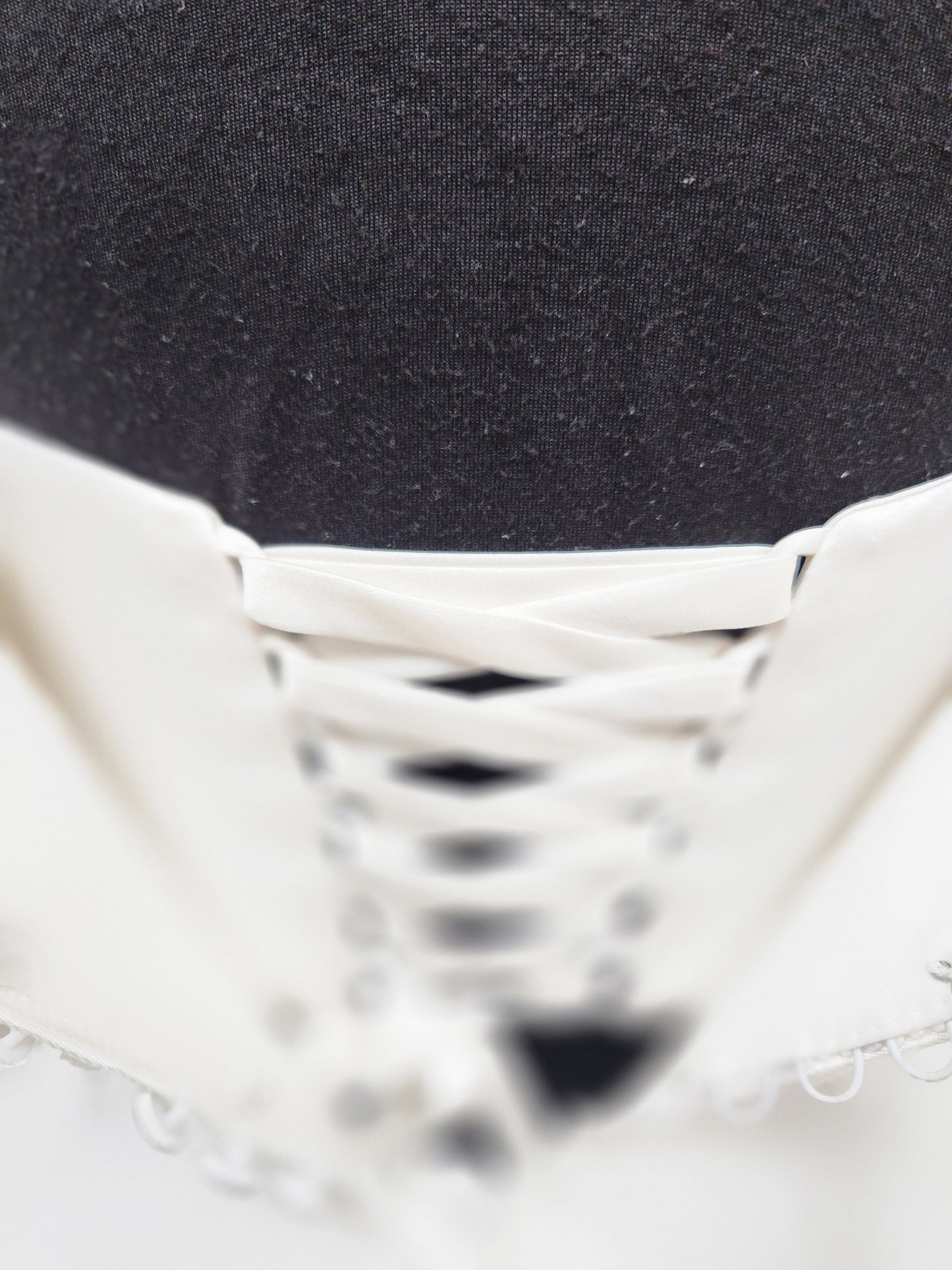 A-line Organza with Beaded Straps Wedding Dress