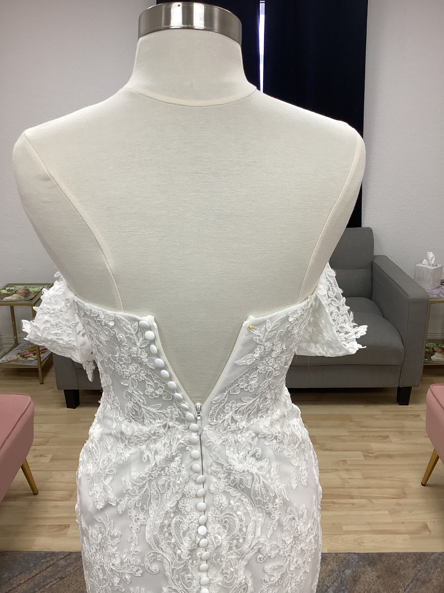 Morilee Calista Style 2901 Mermaid Wedding Dress with Detachable Sleeves