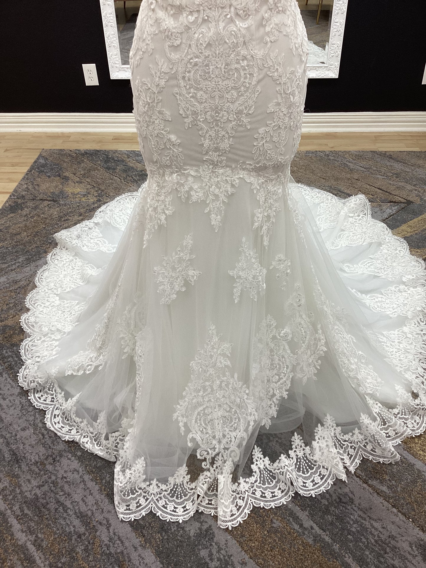 Morilee Calista Style 2901 Mermaid Wedding Dress with Detachable Sleeves