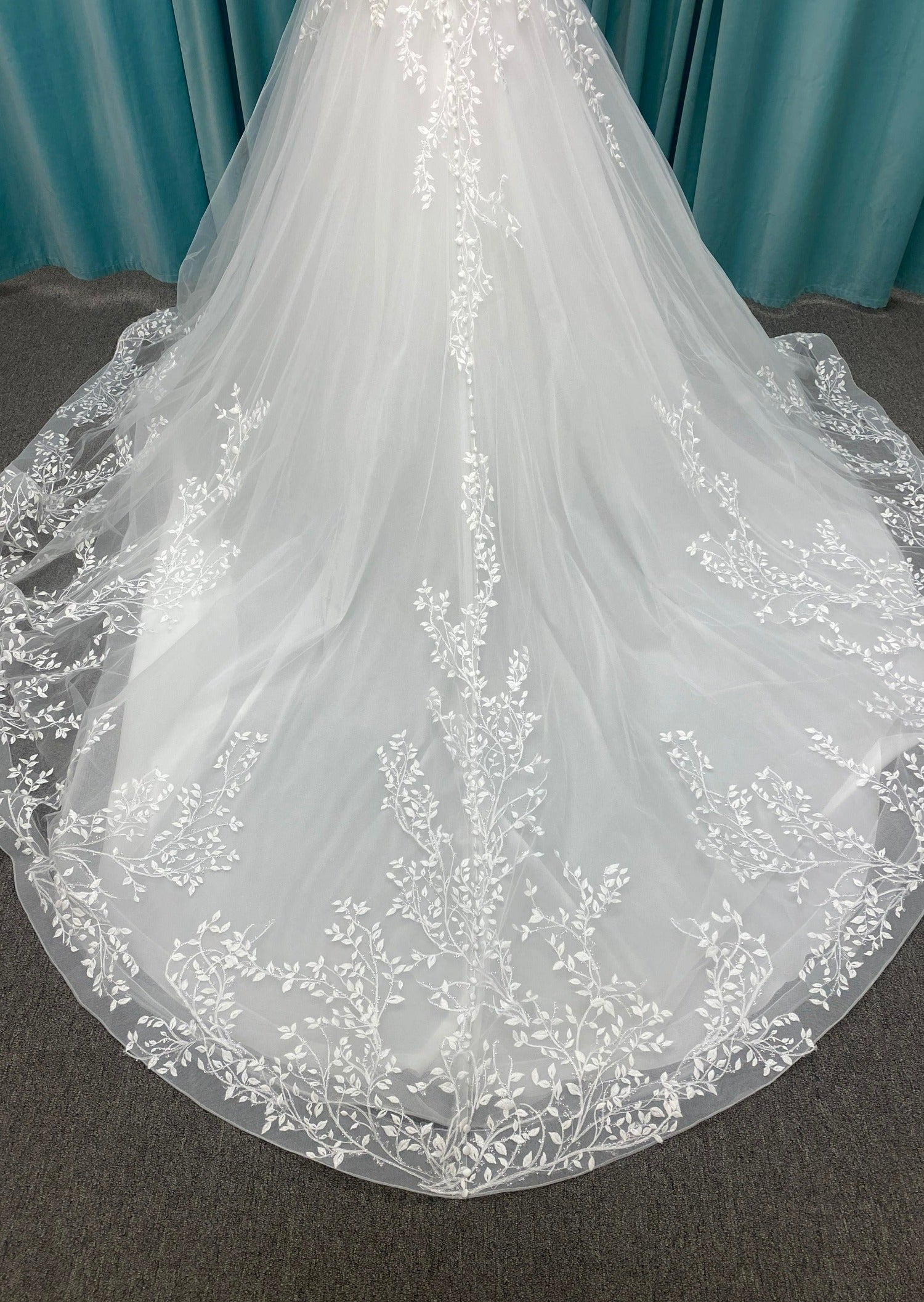 Nasrin E313 Allure Abella Lace Ballgown