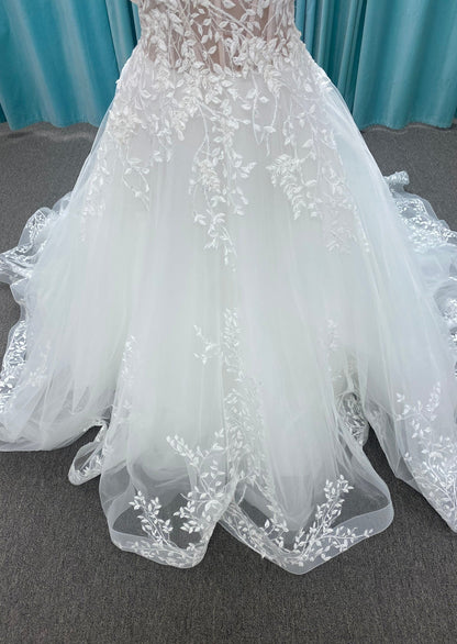 Nasrin E313 Allure Abella Lace Ballgown