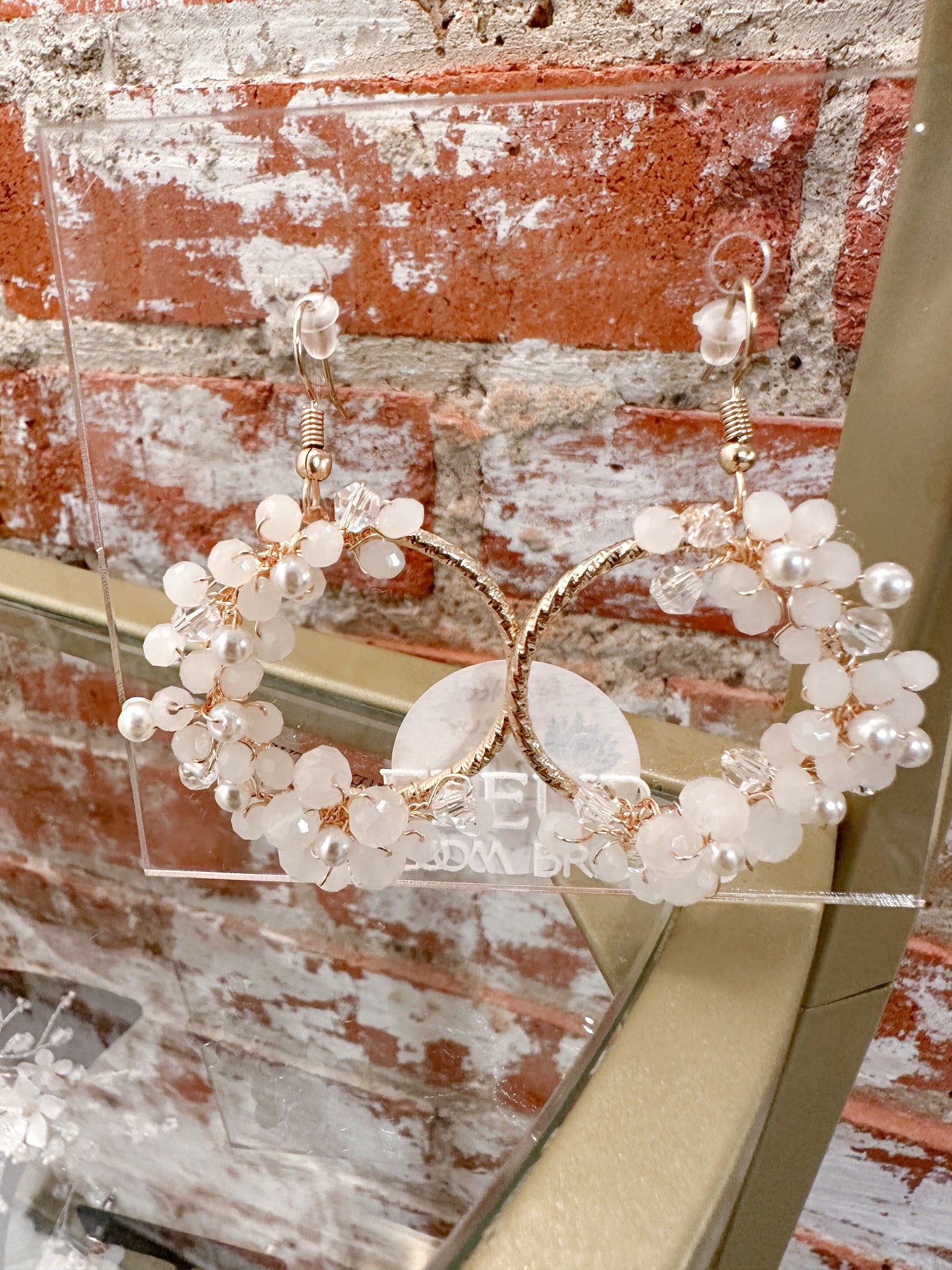 Azalea Fleur Earrings - Heirloom Bridal Company