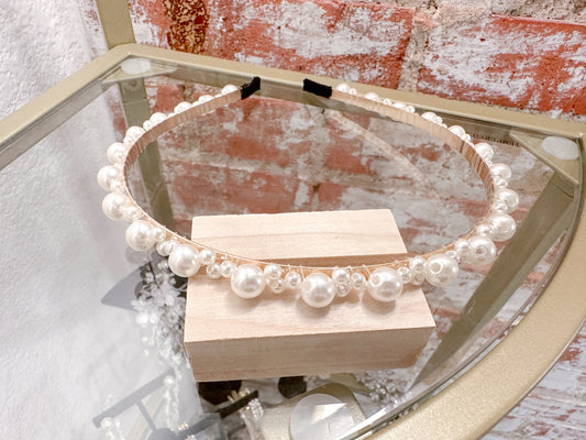 Polly Pearl Headband - Heirloom Bridal Company