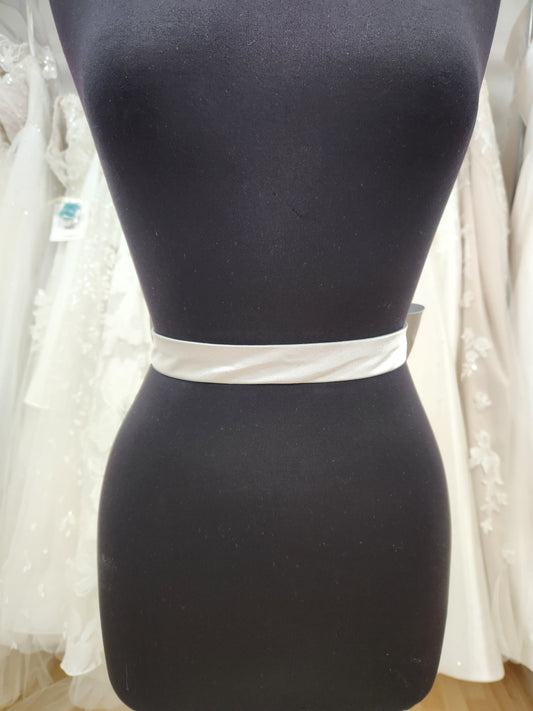 Silver Blue Mikado Belt