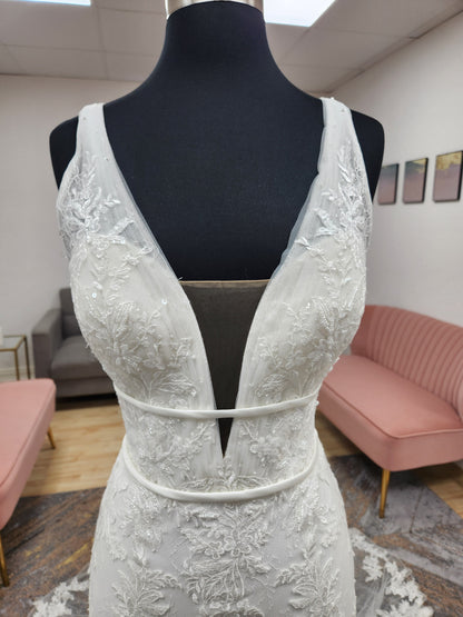 Lillian West 66232LND Wedding Dress