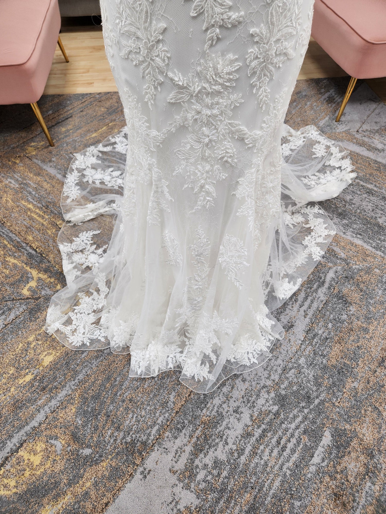 Lillian West 66232LND Wedding Dress