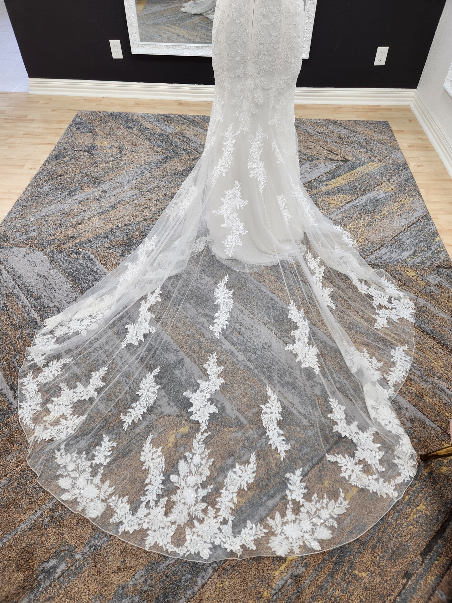 Lillian West 66232LND Wedding Dress