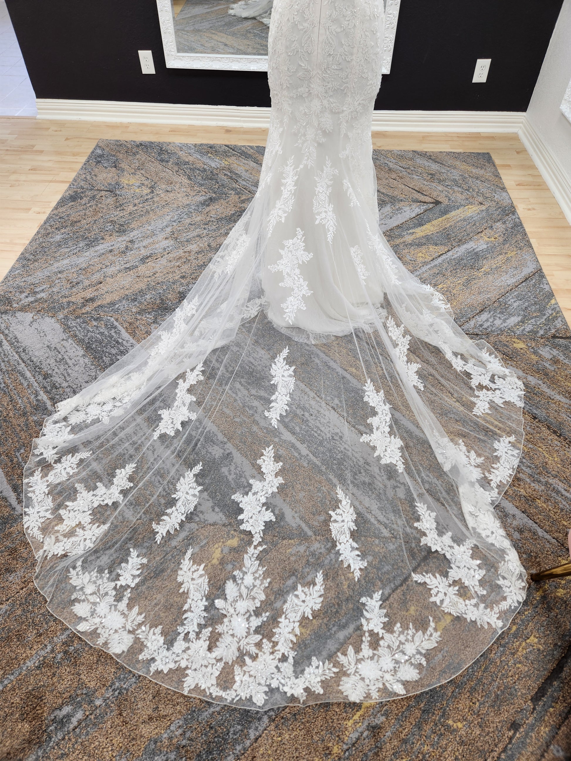 Lillian West 66232LND Wedding Dress