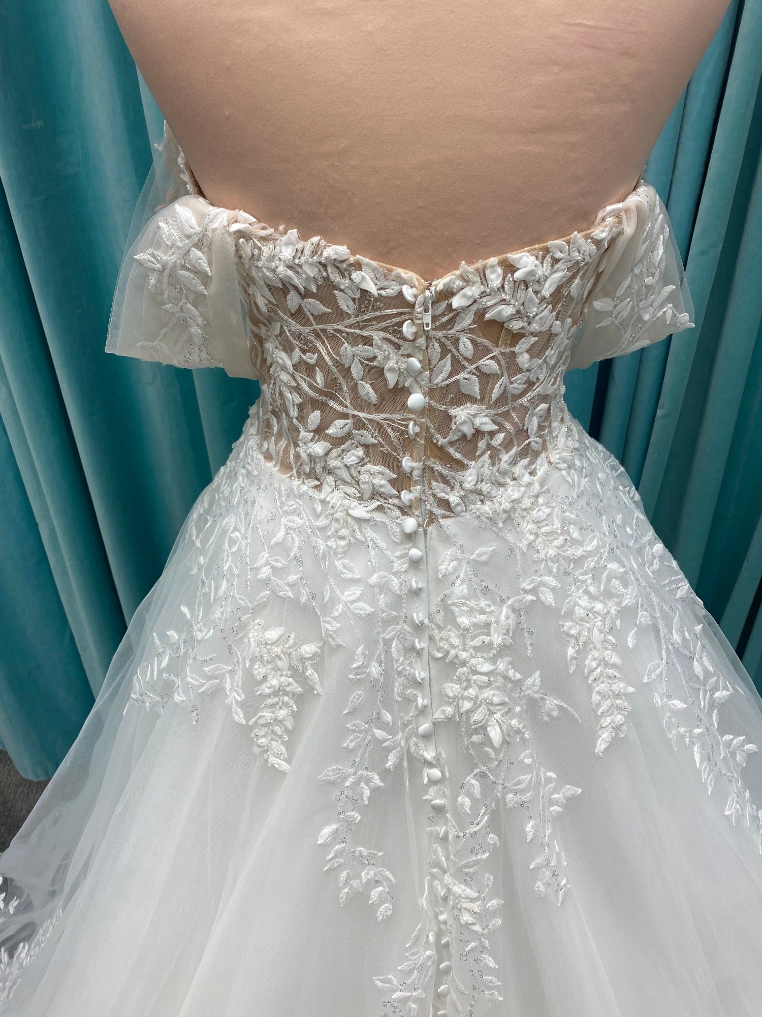 Nasrin E313 Allure Abella Lace Ballgown