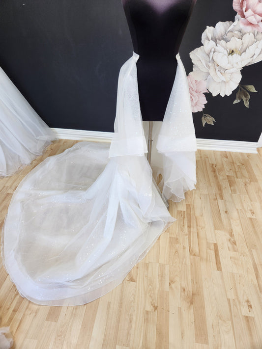 Sequin Detachable Half Skirt Wedding Dress Skirt