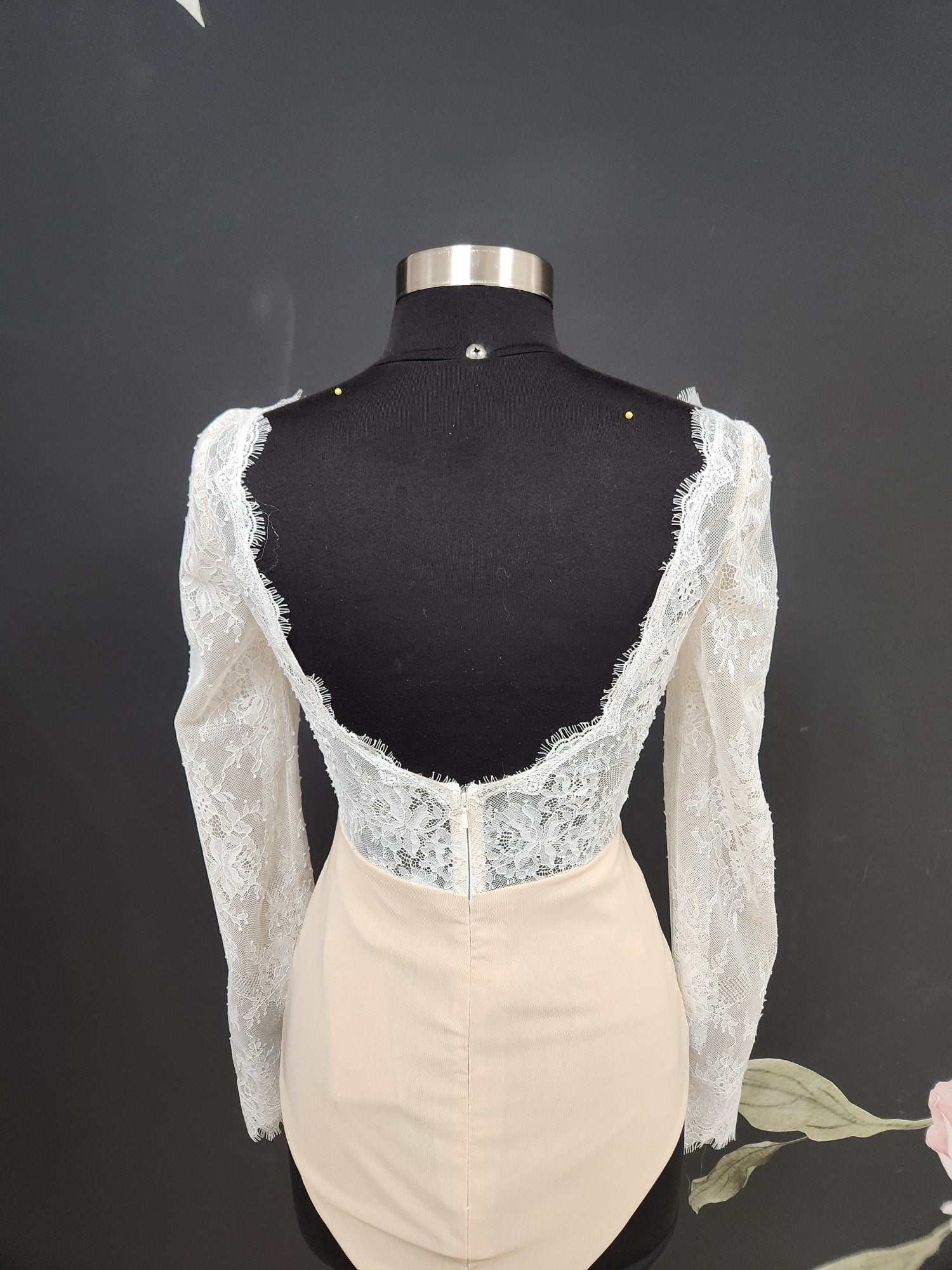 Full Lace Long Sleeve Bodysuit