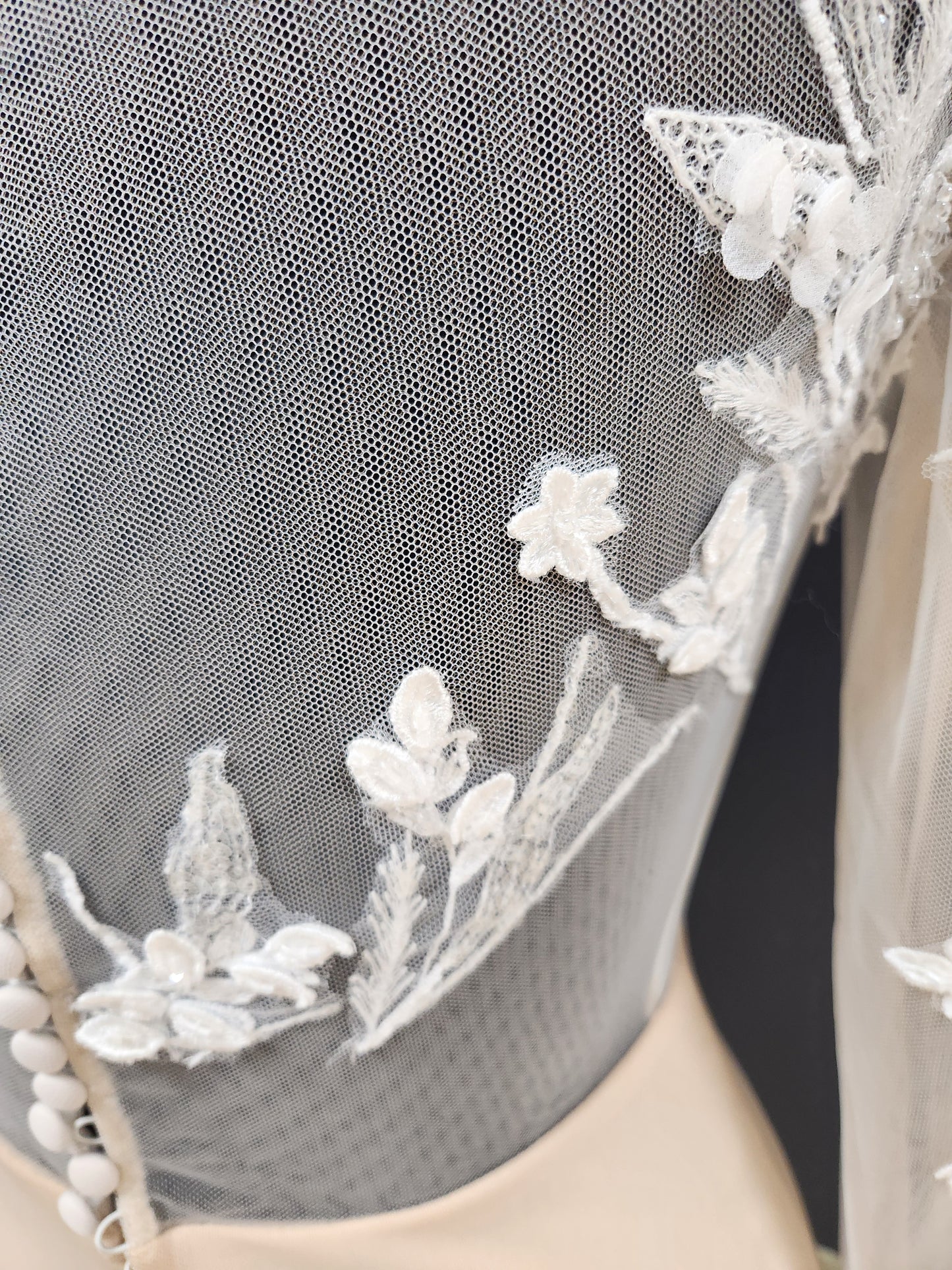 3D Lace Long Sleeve Bodysuit