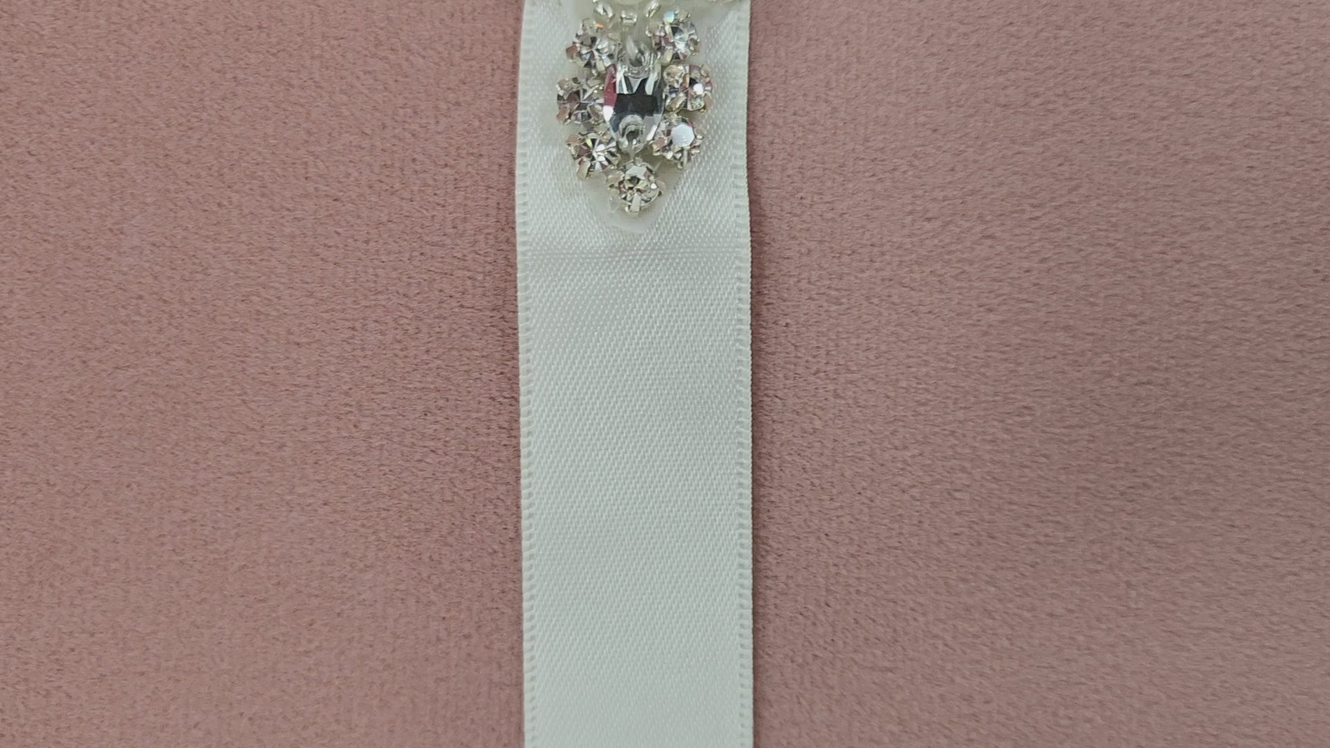 Rhinestone and Pearl Wedding Dress Belt