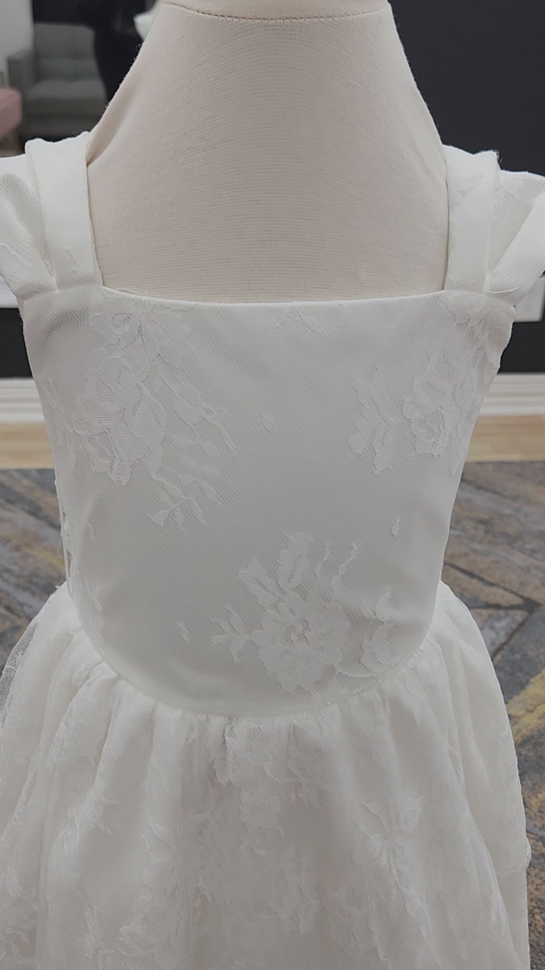Full lace  Flowergirl Dress